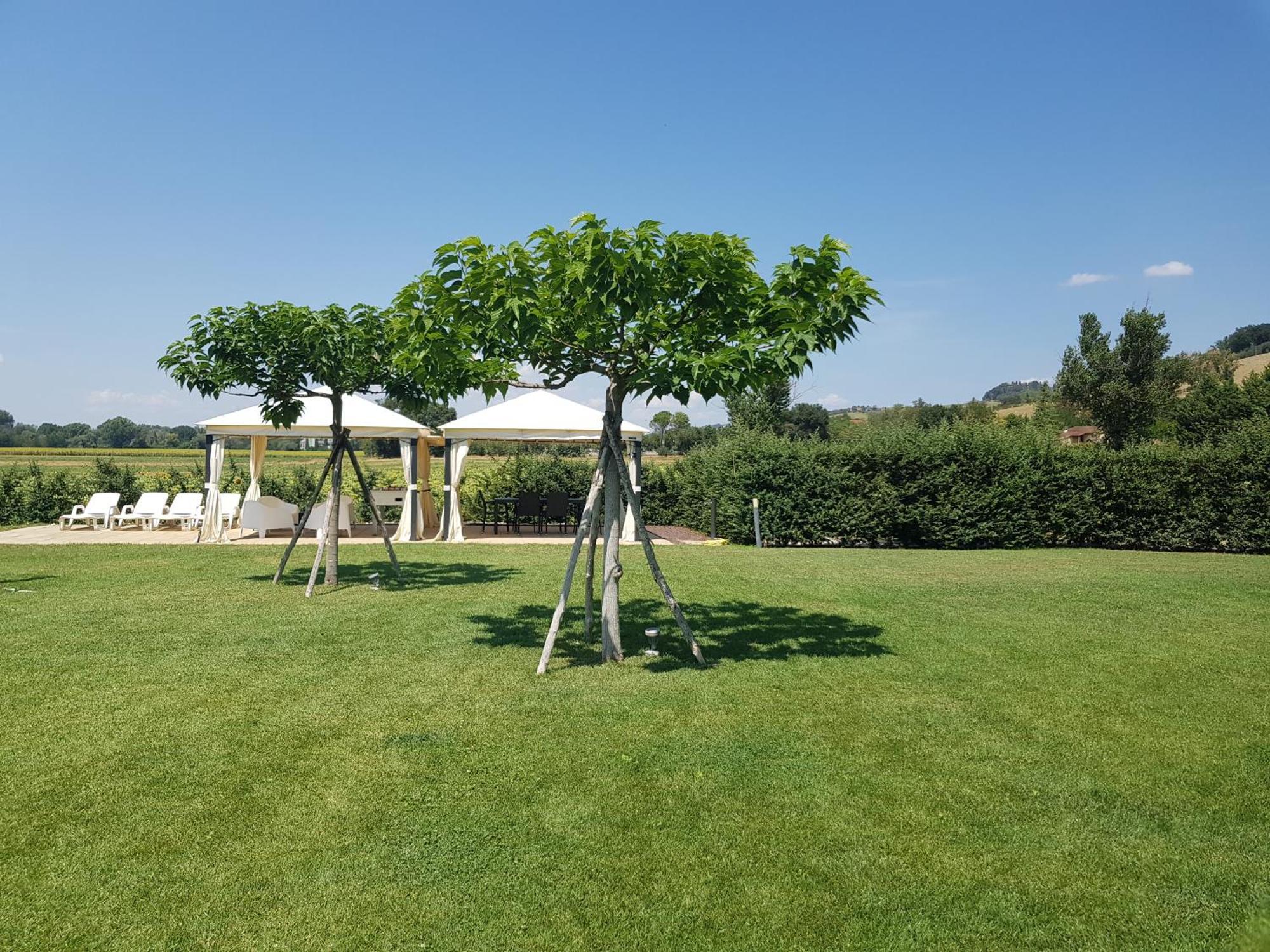 Agriturismo Villa Al Piano Todi Bagian luar foto